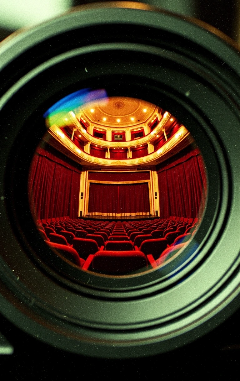 Cinematic lens detail