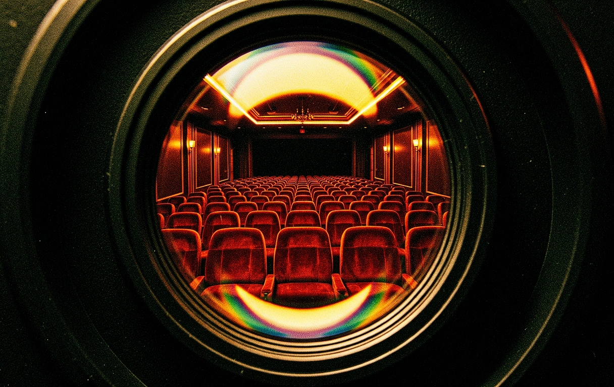 Camera lens refraction