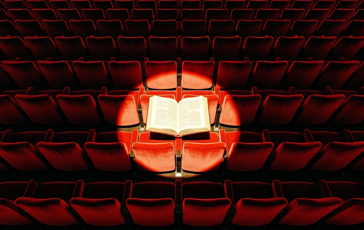 Cinema theater atmosphere